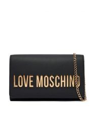 LOVE MOSCHINO Torebka JC4103PP0OKD0000 Czarny. Czarne torebki klasyczne Love Moschino, bez wzorów, ze skóry, bez dodatków. Za 699.99 zł.