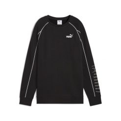 Damska bluza PUMA SPORT o luźnym kroju PUMA Black. Czarne bluzy Puma, s, bez wzorów, z gumy, bez kaptura. W wyprzedaży za 154.00 zł.