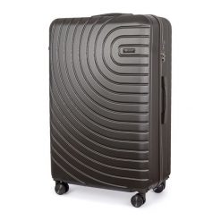 Walizka podróżna średnia ABS SOLIER AVENTOR STL1064 DARK GREY 24" M. Szare walizki bez wzorów, średnie. Za 146.99 zł.