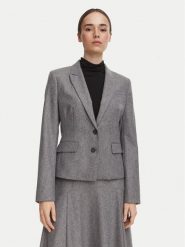 BOSS Marynarka Jia18 50567167 Szary Slim Fit. Szare marynarki i żakiety Boss, bez wzorów, z syntetyku. Za 1,849.00 zł.
