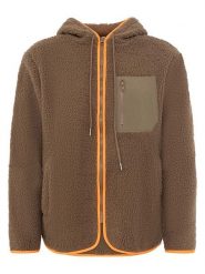 Zwillingsherz Bluza polarowa "Classic" w kolorze jasnobrązowym rozmiar: L. Brązowe bluzy Zwillingsherz, l, bez wzorów, z polaru, bez kaptura. Za 130.99 zł.