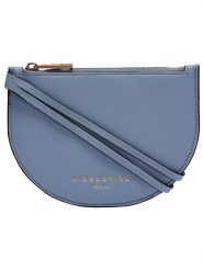 LIEBESKIND BERLIN Skórzana torebka w kolorze fioletowym - 14 x 10 x 1 cm rozmiar: onesize. Różowe torby na ramię Liebeskind Berlin, bez wzorów, z materiału, na ramię, bez dodatków. Za 101.45 zł.