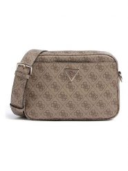Guess Torebka w kolorze beżowym - 24 x 18 x 4 cm rozmiar: onesize. Brązowe torby na ramię Guess, z aplikacjami, z materiału, na ramię, bez dodatków. Za 409.45 zł.