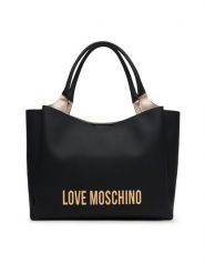 LOVE MOSCHINO Torebka JC4107PP1OKD0000 Czarny. Czarne torebki klasyczne Love Moschino, bez wzorów, ze skóry, bez dodatków. Za 1,049.00 zł.
