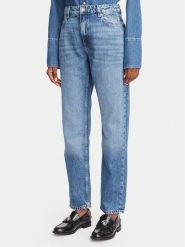 BOSS Jeansy Ada 50564443 Granatowy Boyfriend Fit. Niebieskie jeansy Boss, bez wzorów. Za 509.99 zł.