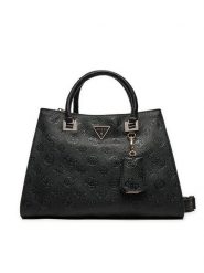 Guess Torebka HWPG93 49070 Czarny. Czarne torebki klasyczne Guess, z aplikacjami, ze skóry, bez dodatków. Za 449.99 zł.