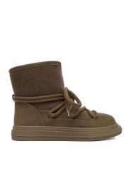 DeeZee Śniegowce DZ-AW08 Khaki. Brązowe trapery i śniegowce DeeZee, z materiału. Za 229.99 zł.