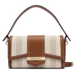 Torebka KARL LAGERFELD. Brązowe torebki klasyczne KARL LAGERFELD, bez wzorów, bez dodatków. Za 1,499.00 zł.