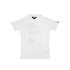 Koszulka miękki na co dzień na siłownię. Białe bluzki LEONE 1947 APPAREL, bez wzorów, z bawełny, sportowe, bez kołnierzyka, bez ramiączek. W wyprzedaży za 44.86 zł.