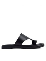 Lasocki Japonki LALITA WI23-LALITA-10 Czarny. Czarne klapki Lasocki, bez wzorów, ze skóry, bez obcasa. Za 169.99 zł.