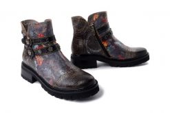 LAURA VITA 0006265 Kouleo 43 gris, botki damskie. Szare botki Laura Vita, na zimę, bez wzorów, z polaru, bez obcasa, na obcasie, bez zapięcia. Za 504.90 zł.