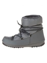 Moon Boot Botki zimowe "Low" w kolorze szarym rozmiar: 40. Szare botki Moon Boot, na zimę, bez wzorów, z materiału, bez obcasa, bez zapięcia. Za 361.02 zł.