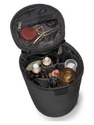 Puccini Kosmetyczka "Infinity" w kolorze czarnym - 14 x 19 cm rozmiar: onesize. Czarne kufry i kosmetyczki Puccini, bez wzorów, z materiału, bez dodatków. Za 117.73 zł.