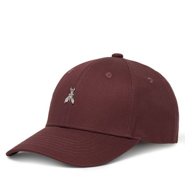 Czapka z daszkiem Patrizia Pepe. Brązowe czapki Patrizia Pepe, bez wzorów. Za 339.99 zł.