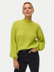 Vero Moda Sweter Ellie 10346753 Żółty Oversize. Żółte swetry Vero Moda, xl, bez wzorów, z syntetyku, bez ramiączek. Za 319.99 zł.