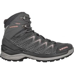 Buty trekkingowe damskie Lowa Innox Pro Mid Gtx. Czerwone trekkingi Lowa, z materiału, za kostkę, trekkingowe. Za 872.69 zł.