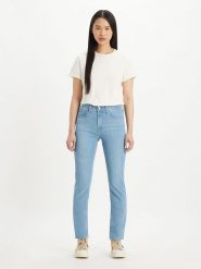 Levi´s Dżinsy "724" - Slim fit - w kolorze błękitnym rozmiar: W30/L32. Niebieskie jeansy l, z aplikacjami, z podwyższonym stanem. Za 188.85 zł.
