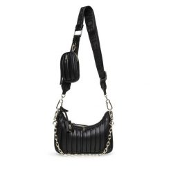 Torebka Steve Madden. Czarne torebki klasyczne Steve Madden, bez wzorów, bez dodatków. Za 209.99 zł.