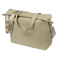 Torba na ramię Manhatten, ciemnoszary. Brązowe torby na laptopa BASIL, bez wzorów, na ramię. Za 430.00 zł.