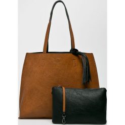 Medicine - Torebka Basic. Szare shopper MEDICINE, bez wzorów, z materiału, casualowe, na ramię, duże, bez dodatków. Za 139.90 zł.