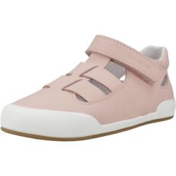 Sandały BLANDITOS OCEANOBD Rose. Czerwone sandały BLANDITOS BY CRIO'S, bez wzorów, ze skóry, sportowe, bez obcasa, bez zapięcia. Za 208.99 zł.