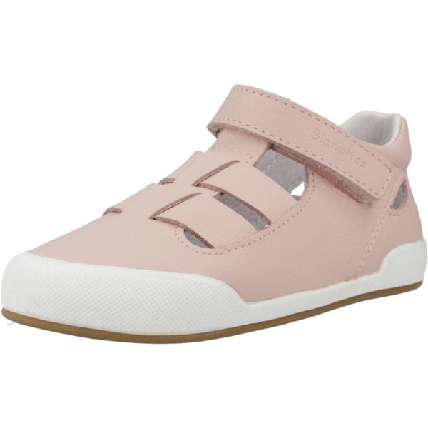 Sandały BLANDITOS OCEANOBD Rose. Czerwone sandały BLANDITOS BY CRIO'S, bez wzorów, ze skóry, sportowe, bez obcasa, bez zapięcia. Za 208.99 zł.