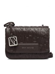 Armani Exchange Torebka XW001577 AF15774 U6032 Brązowy ciemny. Brązowe listonoszki Armani Exchange, bez wzorów, ze skóry, bez dodatków. Za 489.99 zł.