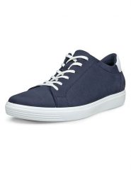 Ecco Skórzane sneakersy "Classic" w kolorze granatowo-białym rozmiar: 41. Białe trampki ecco, bez wzorów, bez zapięcia. Za 255.34 zł.