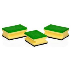 Tescoma Gąbki kuchenne wielofunkcyjne Clean Kit 3szt. Aplikatory i gąbki Tescoma. Za 6.35 zł.