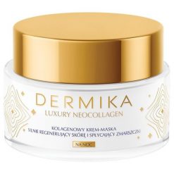 Dermika LUXURY NEOCOLLAGEN KOLAGENOWY KREM-MASKA na noc Kremy na dzień 50 ml. Maseczki Dermika. Za 63.99 zł.