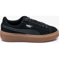 Puma - Buty Suede Platform Bubble Wn s Puma. Czarne obuwie sportowe Puma, z gumy, bez zapięcia. W wyprzedaży za 349.90 zł.