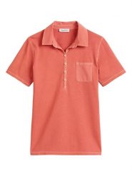 Marc O´Polo Koszulka polo w kolorze czerwonym rozmiar: XL. Czerwone koszulki polo xl, bez wzorów, z bawełny, bez kołnierzyka, bez ramiączek. Za 158.10 zł.
