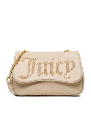 Juicy Couture Torebka EO-BEJXT8798WVP Beżowy. Brązowe torebki klasyczne Juicy Couture, bez wzorów, z materiału, bez dodatków. Za 349.99 zł.