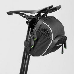 Sakwa, torba rowerowa pod siodełko i na kierownicę Rockbros H7-1BK. Czarne torby na ramię ROCKBROS, bez wzorów, z materiału, na ramię, bez dodatków. Za 69.99 zł.