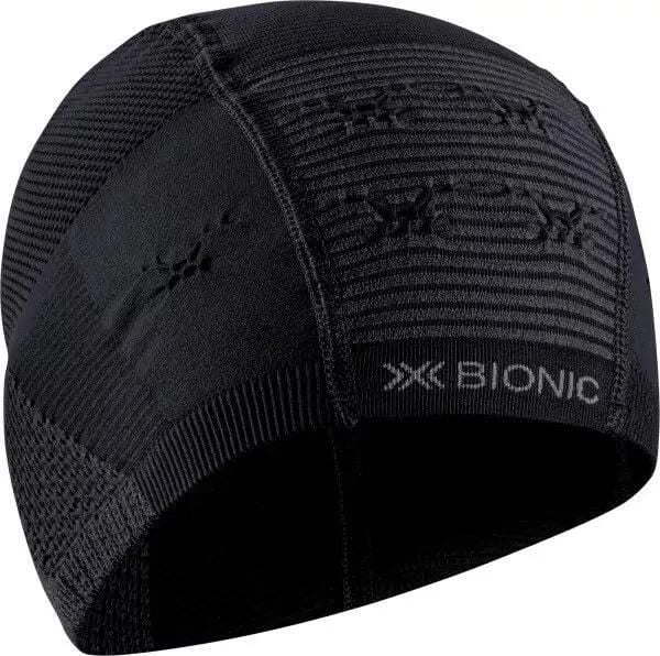 Czapka X-Bionic HELMET CAP B034. Czarne czapki X BIONIC, bez wzorów, ze skóry. Za 159.99 zł.