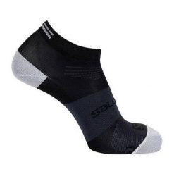 Skarpety sportowe Salomon Sonic Pro. Czarne skarpety Salomon, bez wzorów. Za 18.00 zł.