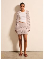 STEFANEL Kardigan w kolorze jasnoróżowym rozmiar: S. Różowe kardigany Stefanel, s, bez wzorów. Za 347.99 zł.