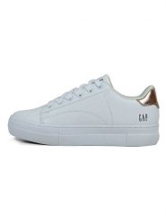 GAP Sneakersy "Portland" w kolorze białym rozmiar: 37. Białe trampki GAP, bez wzorów, bez zapięcia. Za 126.15 zł.
