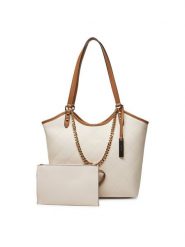 Aldo Torebka Ybelihar 13933697 Écru. Shopper Aldo, bez wzorów, ze skóry, bez dodatków. Za 239.99 zł.