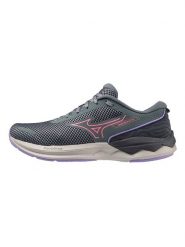 Mizuno Buty "Wave Revolt 3" w kolorze szaro-niebieskim do biegania rozmiar: 42. Niebieskie obuwie sportowe Mizuno, z materiału, bez zapięcia, do biegania. Za 180.49 zł.