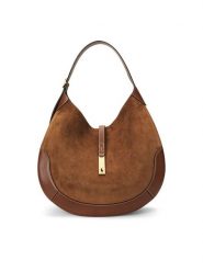 Polo Ralph Lauren Torebka 428938748001 Brązowy. Brązowe shopper Polo Ralph Lauren, bez wzorów, ze skóry, bez dodatków. Za 3,599.00 zł.