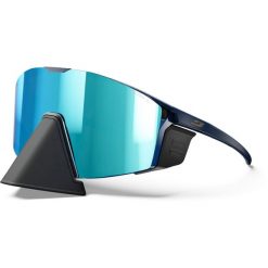 Okulary żeglarskie JULBO EDGE COVER niebieski kat. 4 HD Spectron Polarized. Niebieskie okulary przeciwsłoneczne JULBO, bez wzorów, sportowe. Za 781.99 zł.