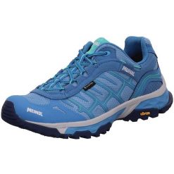 Buty trekkingowe damskie MEINDL Finale Lady GTX, z membraną Gore-Tex. Niebieskie trekkingi Meindl, z gore-texu, trekkingowe. Za 1,191.87 zł.