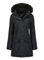 ANAPURNA Parka "Cortinana" w kolorze czarnym rozmiar: XL. Czarne parki ANAPURNA, xl, bez kaptura. Za 345.95 zł.