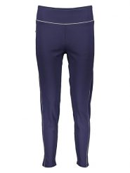 Copenhagen Studios Legginsy sportowe w kolorze granatowym rozmiar: XS. Niebieskie legginsy Copenhagen Studios, xs, bez wzorów, z materiału, z podwyższonym stanem. Za 86.99 zł.