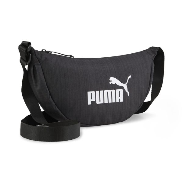 Torba w kształcie półksiężyca Base 3 l PUMA. Czarne torby na ramię Puma, bez wzorów, na ramię, bez dodatków. Za 99.00 zł.