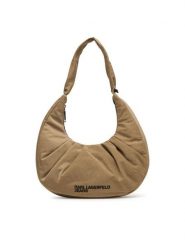Karl Lagerfeld Jeans Torebka B2W30145 Beżowy. Brązowe torebki klasyczne Karl Lagerfeld Jeans, bez wzorów, z jeansu, bez dodatków. Za 709.99 zł.