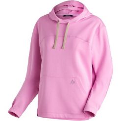 Bluza damska z kapturem Maier Sports Seebuck. Białe bluzy Maier Sports, bez wzorów, z materiału, z kapturem. Za 471.50 zł.