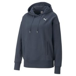 Sweatshirt bluza z kapturem dla kobiet Puma Her TR. Niebieskie bluzy Puma, m, bez wzorów, z bawełny, z kapturem. Za 278.50 zł.