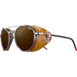 Okulary JULBO LEGACY - czarno/brązowe | REACTIV cat 2-4 Polarized. Brązowe okulary przeciwsłoneczne JULBO, bez wzorów, sportowe. Za 1,150.00 zł.